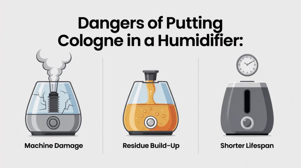 Dangers of Putting Cologne in a Humidifier