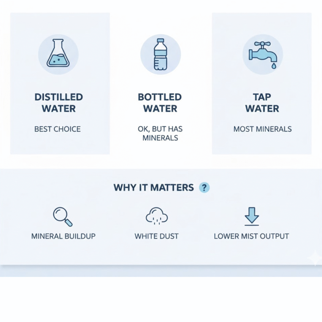 Can You Put Bottled Water in a Humidifier