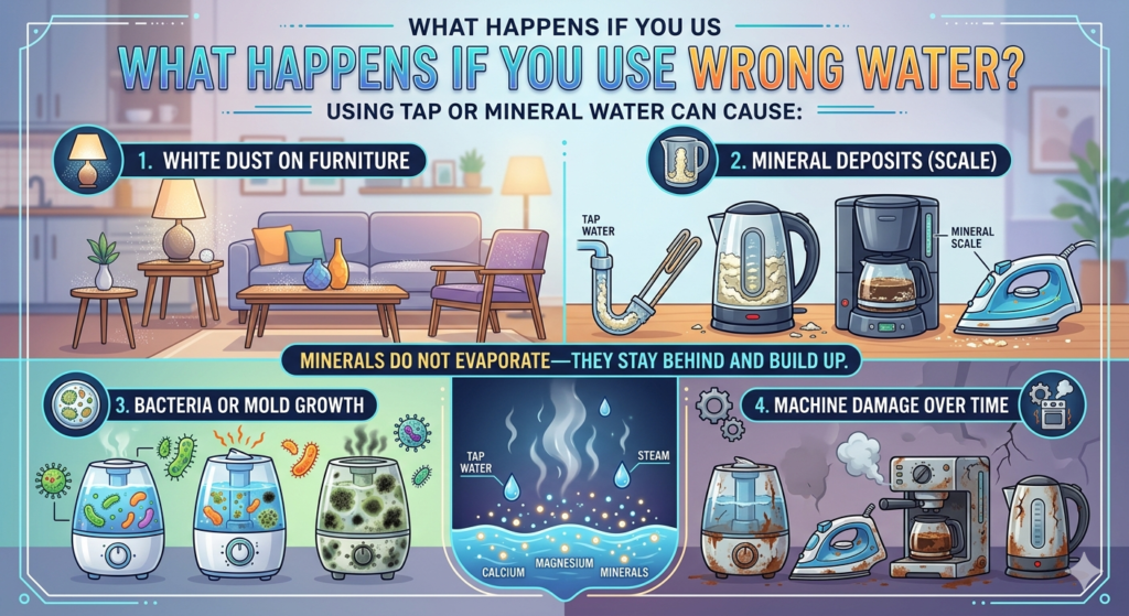 What Happens If You Use Wrong Water?