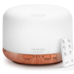 ASAKUKI 500ML Essential Oil Diffuser Humidifier